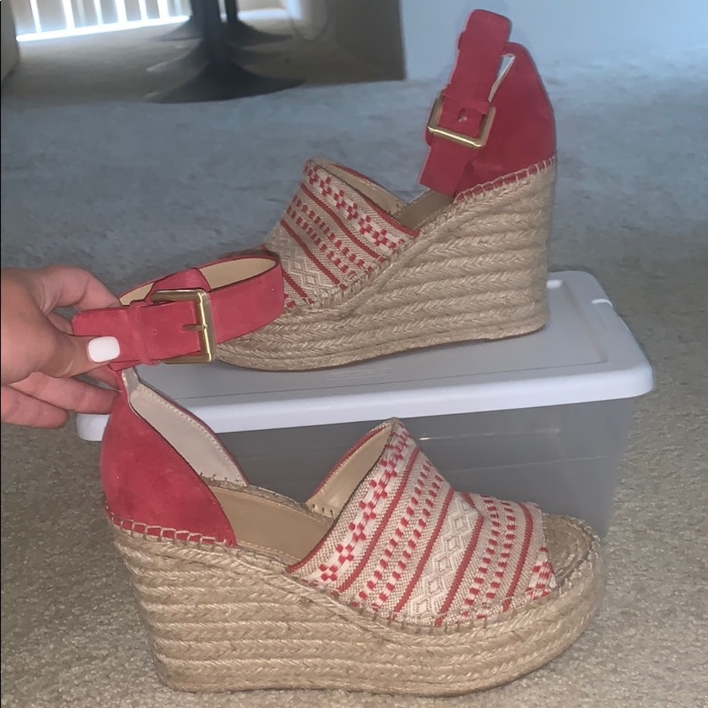 Marc Fisher Espadrille Platform Wedge